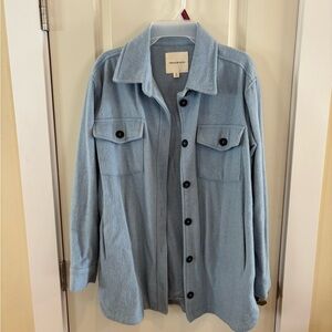 Thread & Supply Light Blue Utility Jacket